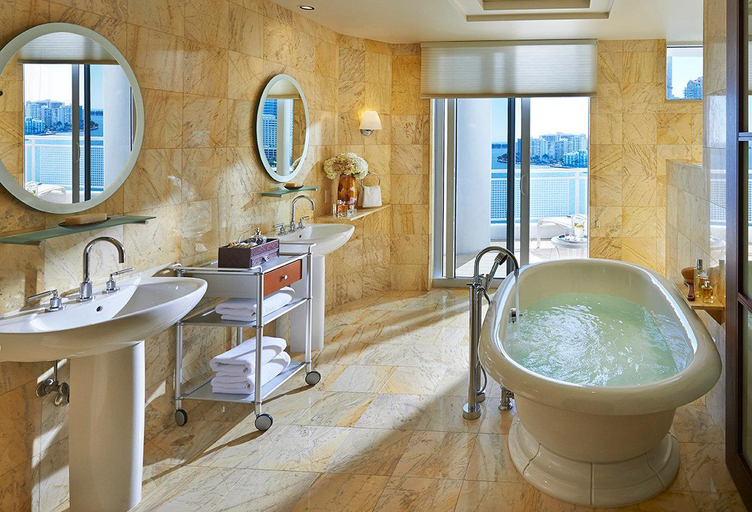 Bathroom 5, Mandarin Oriental Miami, Miami-Dade