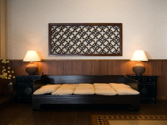 Bedroom, Ryokan Kaiyutei, Hazu