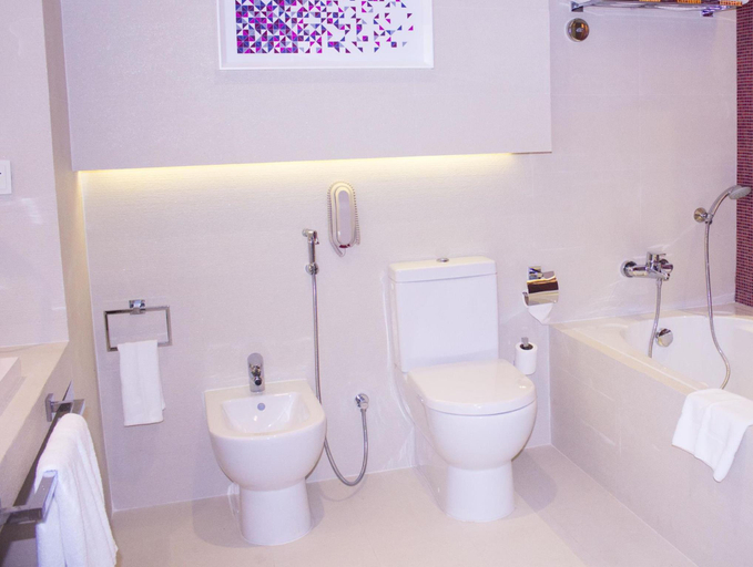 Bathroom 5, The Act Hotel – Sharjah, Sharjah City