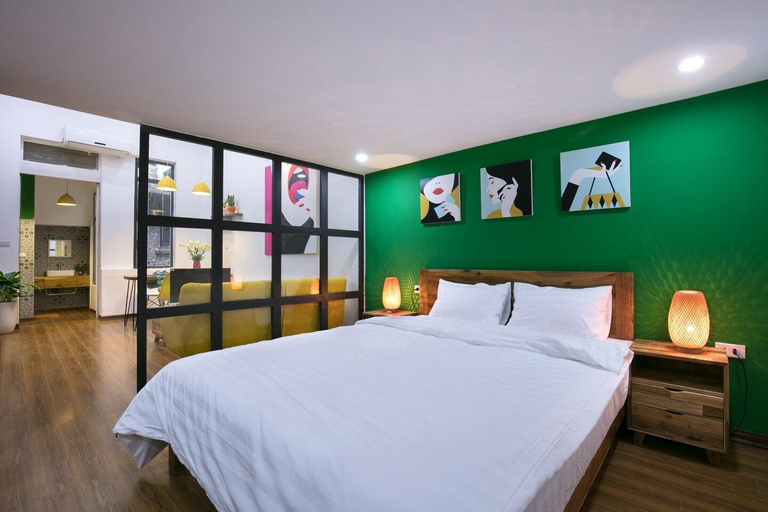 Bedroom 1, Holly's Hidden Nest in Prime Location*NoLift, Hoàn Kiếm