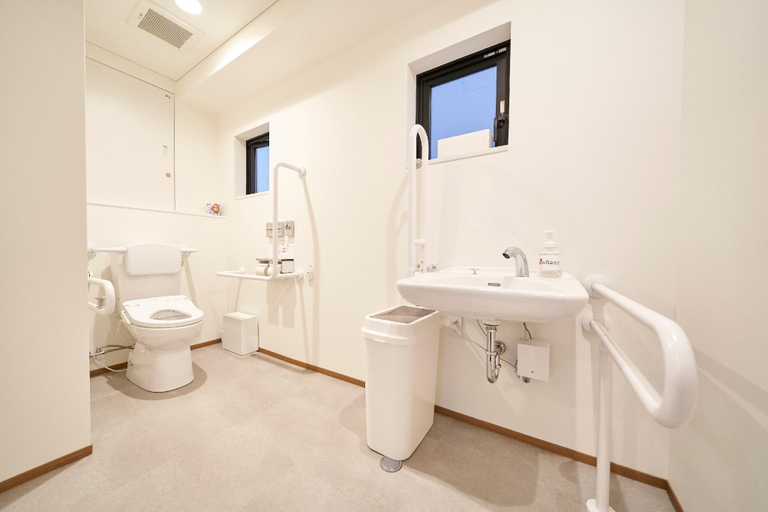 Bathroom 4, WeBase HAKATA Hostel, Fukuoka