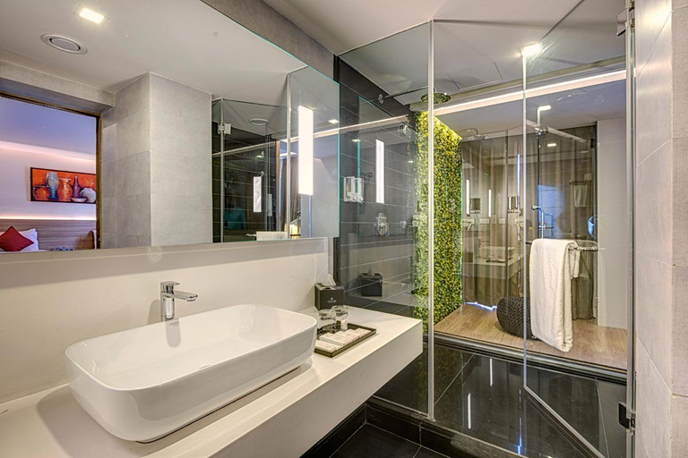 Bathroom 3, Attide hotels, Bangalore