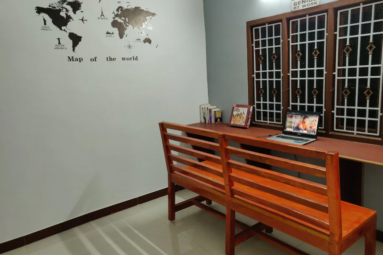 Public Area, Nomad House, Puducherry
