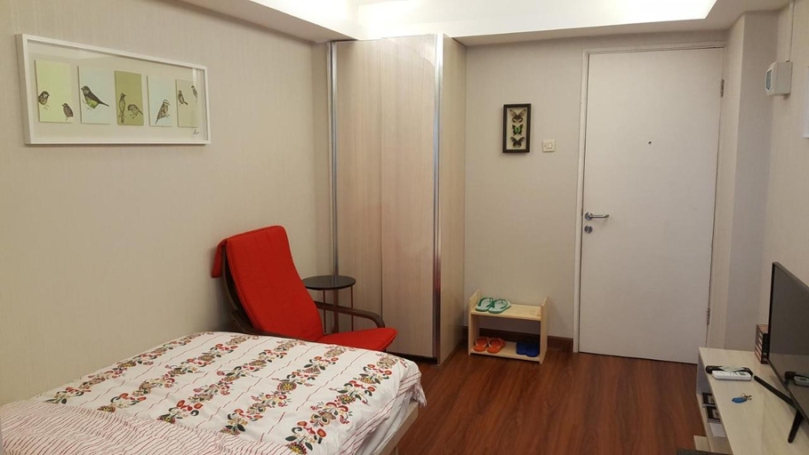 Bedroom 2, Papilukas Room Kalibata City - Studio Silver, South Jakarta