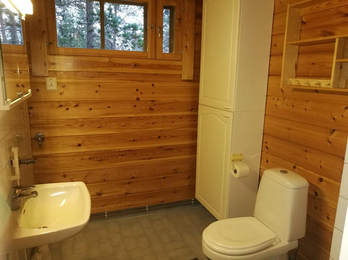 Bathroom 2, Holiday Home Aurora, Lapland