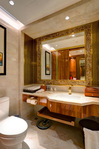 Bathroom 4, CHENGDU Trika Tsang International Hotel, Chengdu
