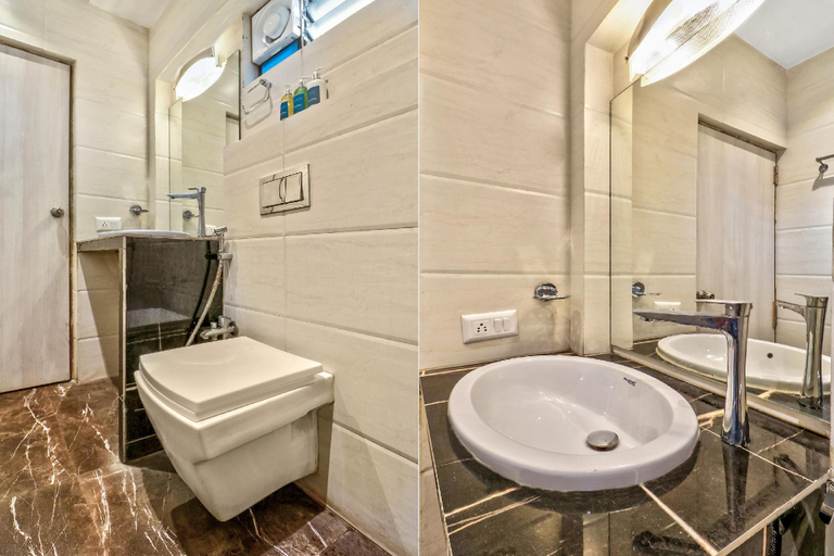 Bathroom 4, Hotel O Park Circus Near Birla Mandir, Kolkata