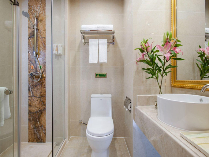 Bathroom 4, Vienna Hotel Jieyang Danpu Road Branch, Jieyang
