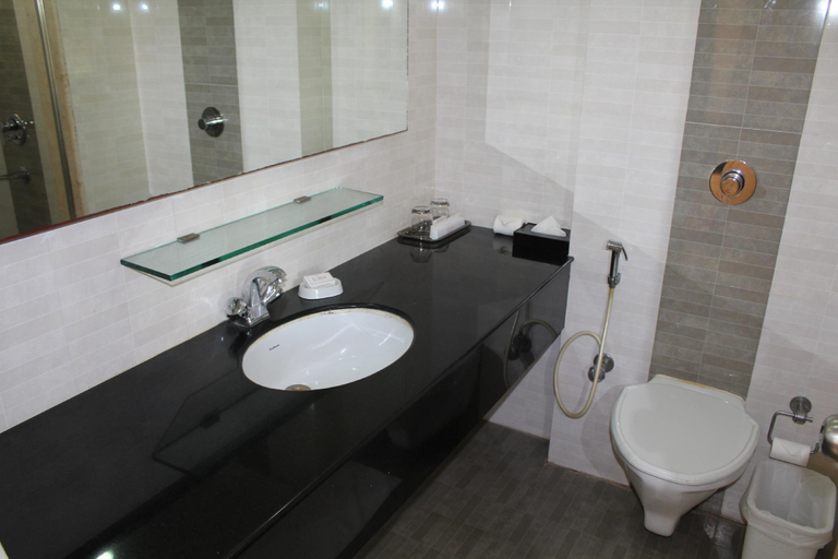 Bathroom 3, The Lotus Apartment Hotels - Burkit Road, Chennai