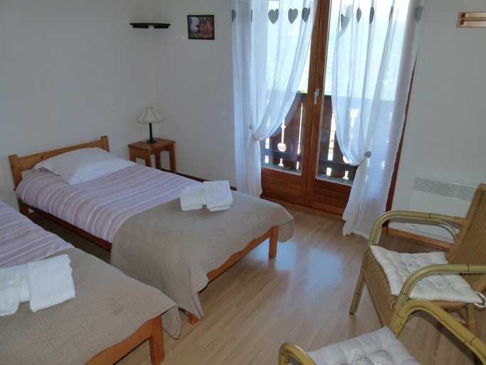 Bedroom 3, Chalet de la Yodine, Savoie