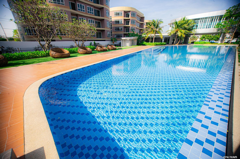 Swimming pool [outdoor] 5, Bangpu Condo ( not accepting foreigners ), Muang Samut Prakan