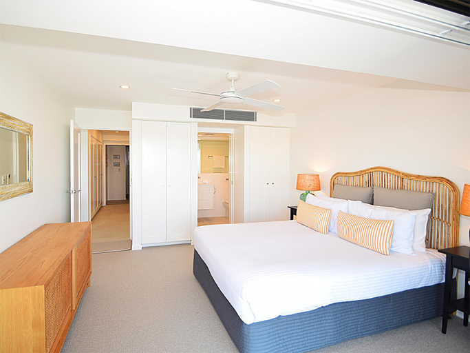 Bedroom 3, Aqua Linea Private Holiday Apartment, Noosa - Noosa-Noosaville