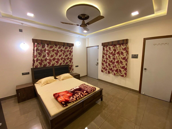 Bedroom 2, Zaid & Nida House - 3 BHK Villa - Monsoon Ready., Satara
