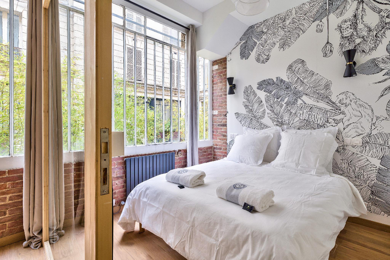Bedroom 2, NEW Loft Apt in the Heart of Paris - An Ecoloflat, Paris
