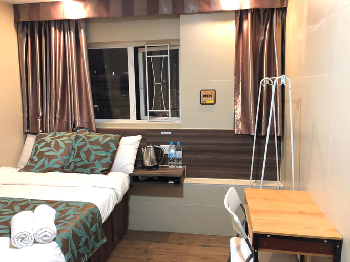 Bedroom, starry inn, Kowloon