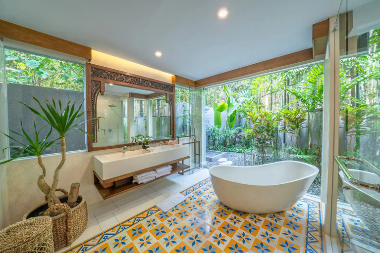 Bathroom 5, Villa Aiimara: Modern 5-Bedroom Villa in Canggu, Badung