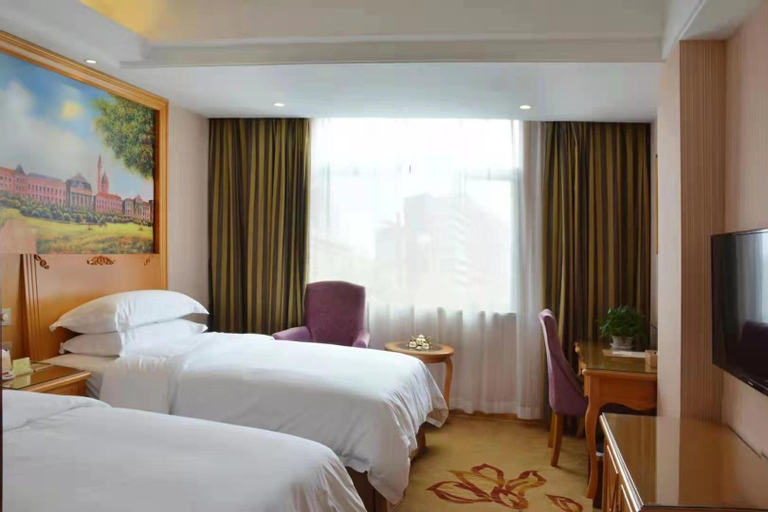 Bedroom 2, Vienna Hotel Hefei Mingzhu Plaza University Town, Hefei