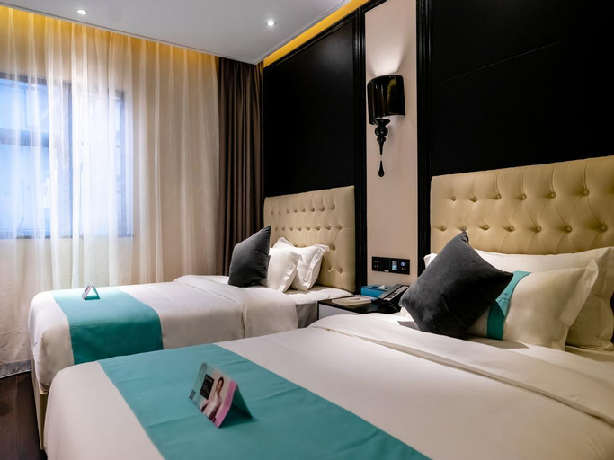 Bedroom 2, Xana Hotelle Guangzhou Tower Bazhou Exhibition Center Chigang Road, Guangzhou