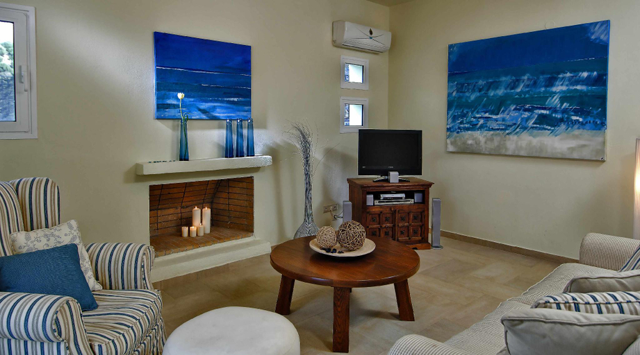 Others 3, Villa Ouranos our dream in blue and cream with seaview and pool, Crete