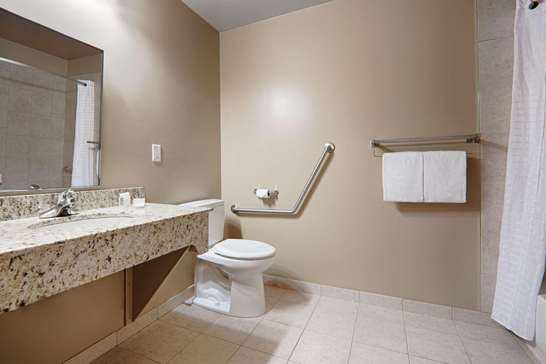 Bathroom 5, Quality Inn & Suites, Division No. 8