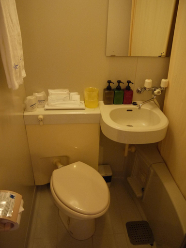 Bathroom 4, Seaside Hotel The Beach, Chatan