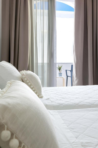 Bedroom 2, Memories Beach Hotel, South Aegean