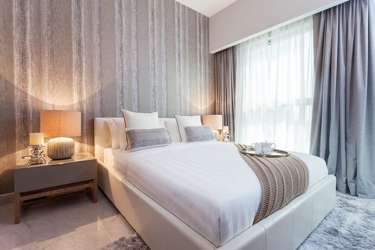 Bedroom 3, Spacious Studio With Superb Panoramic City View, Dubai