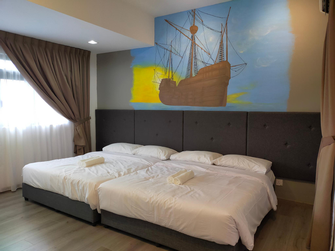 Bedroom, Legoland 2min,Luxury Condominium 09-03,4 pax allow, Johor Bahru