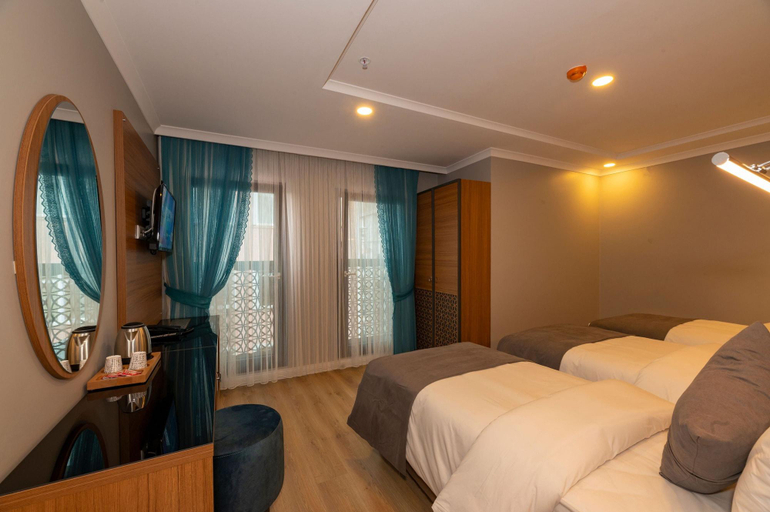 Bedroom 3, New Emin Hotel, Fatih