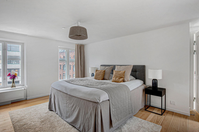 Bedroom 2, Spacious bright apartment with a balcony in the center of Copenhagen, Copenhagen