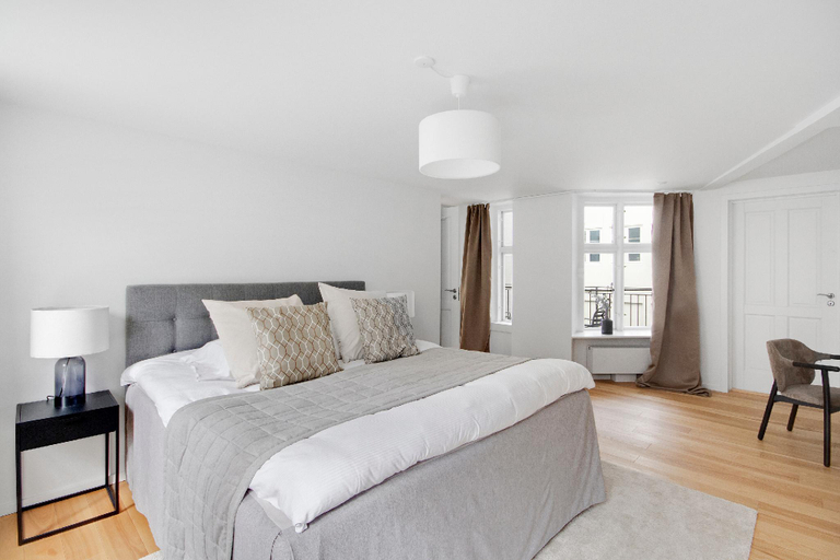 Bedroom 2, Fantastic bright apartment with a balcony in the heart of Copenhagen, Copenhagen