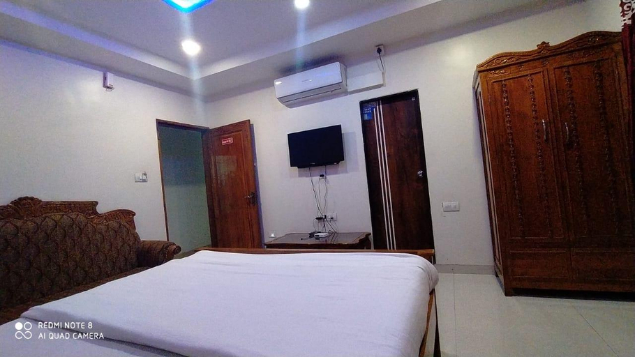 Bedroom 4, Hotel Shalimar Executive, Uran Islampur, Sangli