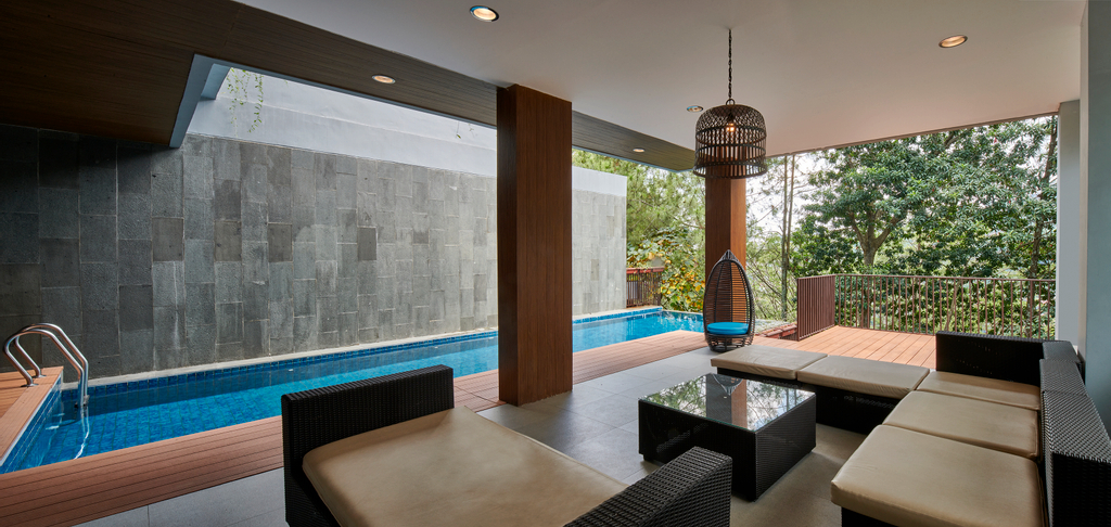 Bedroom 5, Asmaya Hill View Villa 7 bedrooms with a private swimming pool, Bandung