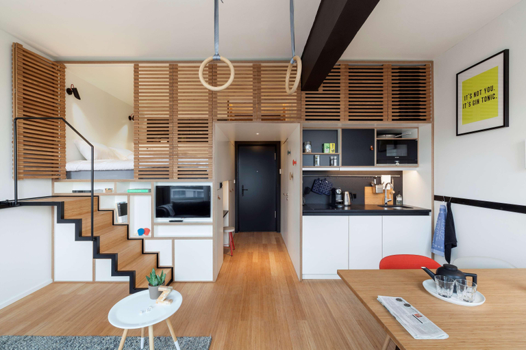 Bedroom 5, Zoku Amsterdam, Amsterdam