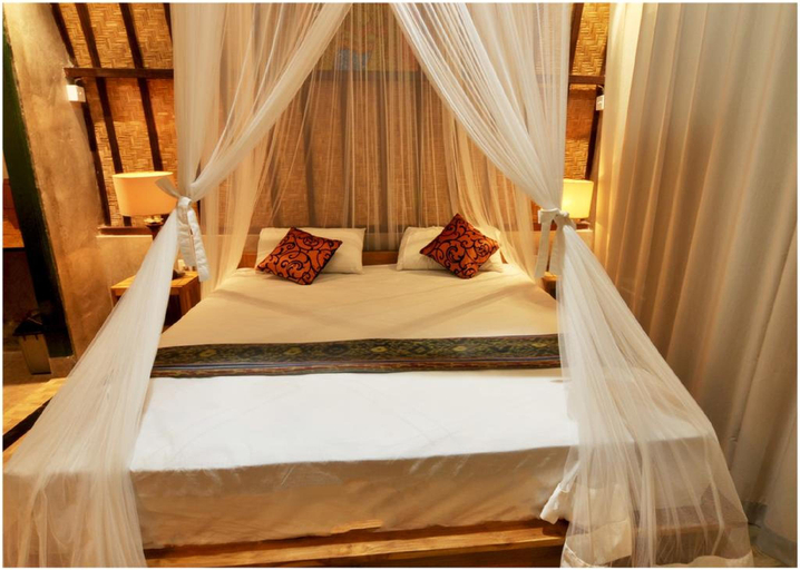 Bedroom 3, One Bedroom at River View House with swimming pool, Gianyar