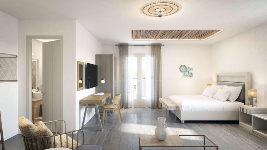 Bedroom 4, Sea Breeze Santorini Beach Resort, Curio Collectio, South Aegean