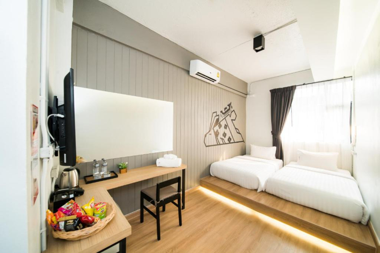 Bedroom 5, Marwin Villa Hotel, Ratchathewi