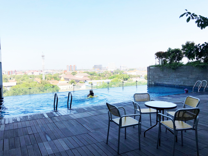 Exterior & Views 4, Cozy Studio With City View at Tamansari Papilio Apartment By Travelio, Surabaya