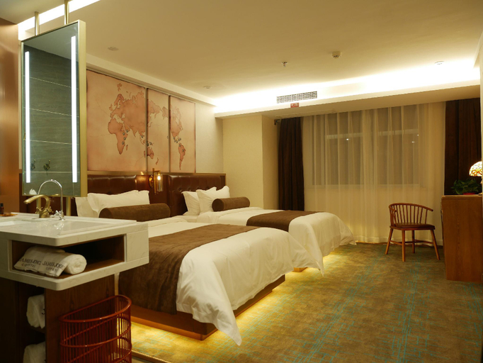 Bedroom 4, James Joyce Coffetel Xuzhou Peixian New District Jiulongcheng, Xuzhou