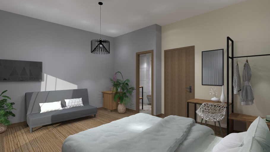 Bedroom 3, Aethon Airport Project Hotel by GK Hospitality Group, Attica