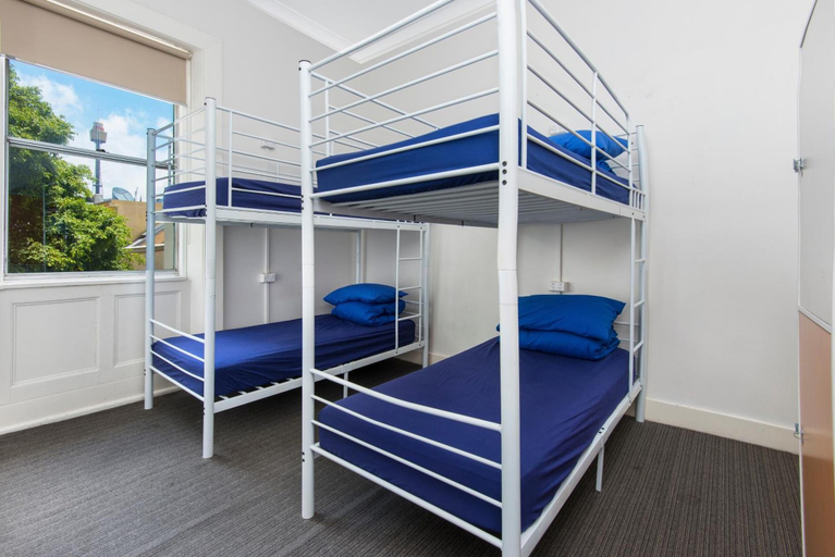 Bedroom 4, Nates Place Backpackers Melbourne, Melbourne