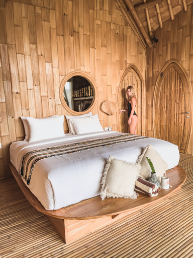 Bedroom, Kalma Bamboo Eco Lodge, Lombok