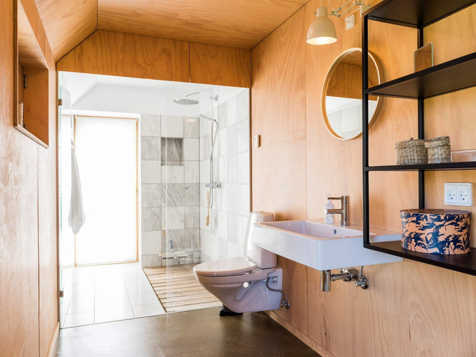 Bathroom 5, 8 person holiday home on a holiday park in Løkken, Hjørring