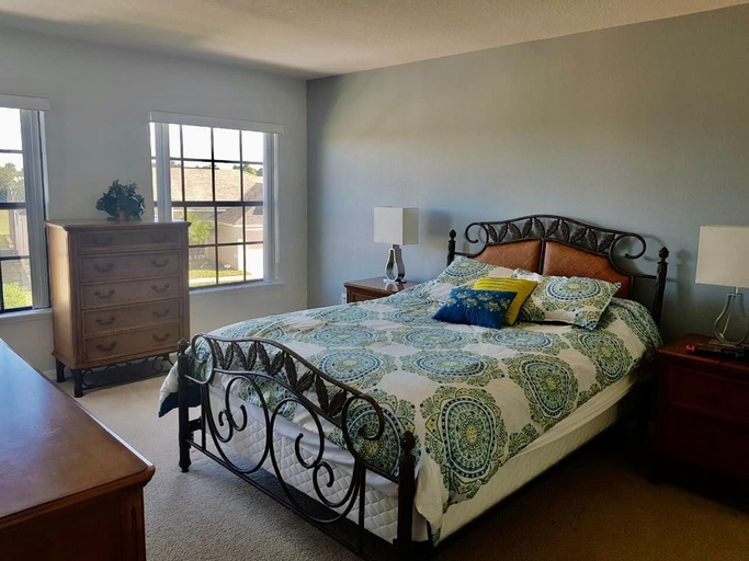 Bedroom 2, Five Bedroom Pool Home - 531cr - Vusa, Polk
