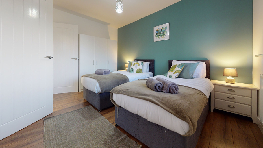 Bedroom 2, Green View Apartment, Peterborough