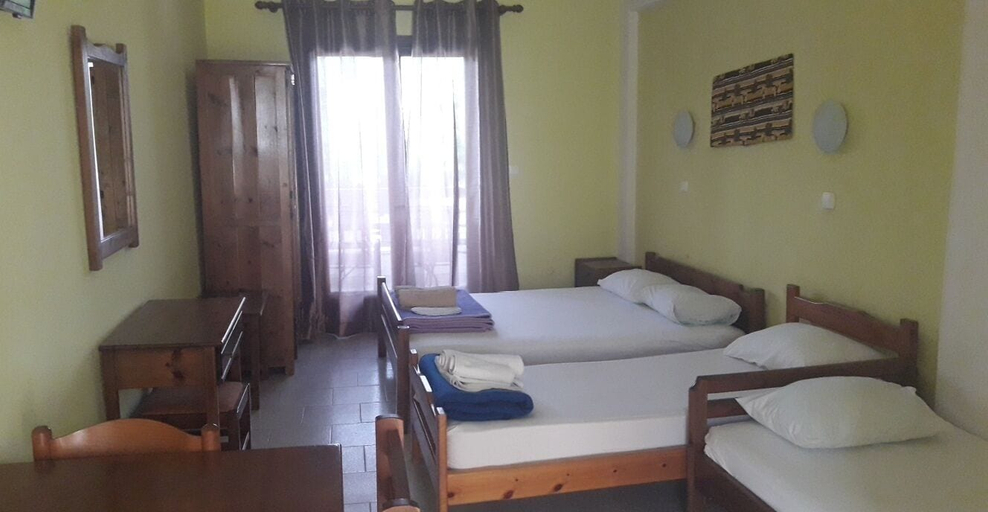 Bedroom 3, Finikas Apartments Polichrono, Central Macedonia