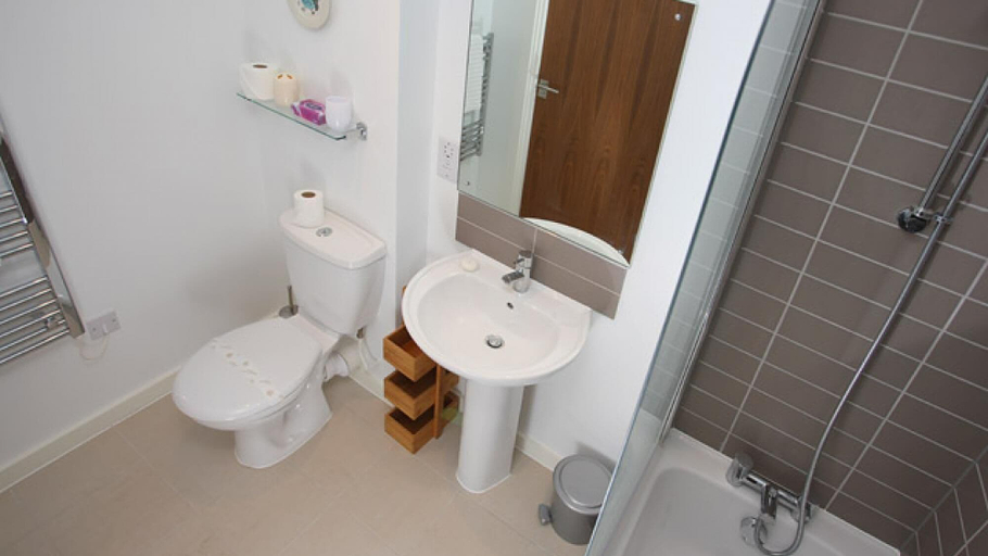 Bathroom, Poole Apartment, Poole