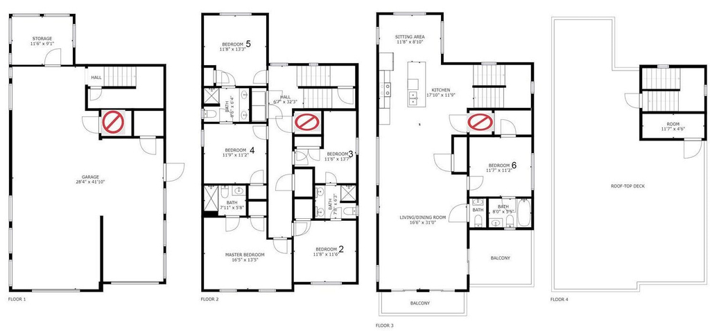 Others 1, Sea Shell - Beachside Getaway w Rooftop Deck & 6 BRs, Charleston