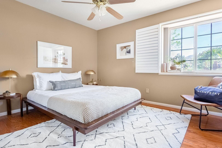 Bedroom 5, Desert Bloom - Desert Oasis w Dreamy Backyard & Patio, San Bernardino