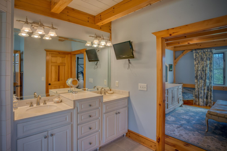 Bathroom 4, Mountain Dream Luxury Cottage in WNC, Polk